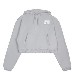 NEW NWT Nike Air Jordan Essentials Fleece Cropped Loose Fit Hoodie Size Small